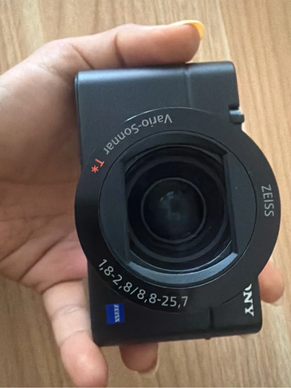 Sony Black Compact Digital Camera with Flip Screen